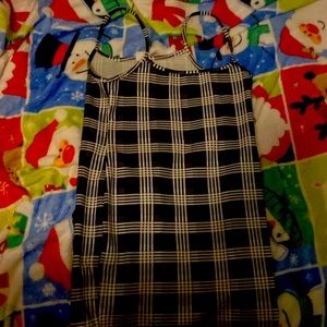 A cute, checkered, black and white dress
